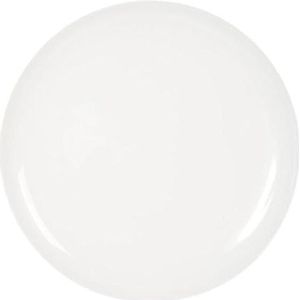 H&H Premiere Pizzabord, glas, wit, 32 x 32 x 3 cm, 1 stuk