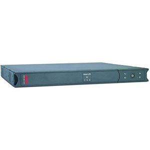 APC Smart-UPS SC - SC450RM1U - 450VA UPS (rackmontage 1U, Line Interactive, 4 IEC-C13 stopcontacten, shutdown-software)