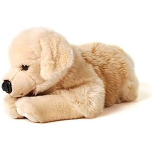 Uni-Toys - Golden Retriever, liggend - 40 cm (lengte) - pluche hond, huisdier - pluche, knuffeldier
