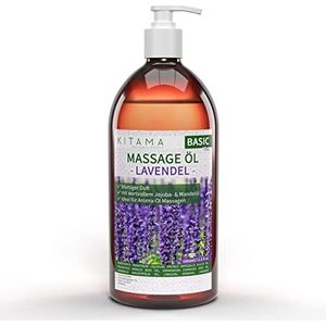 Massageolie met wasaroma, 1000 ml (1 liter) – MyThaiMassage – aromatische olie voor Thaise Wellness Spa massage