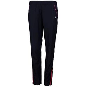 K-Swiss KS TAC Hypercourt Warm-up tennisbroek voor dames, Zwarte Beauty