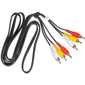 Goobay 50380 aansluitkabel audio-video composiet, 3 x cinch, 1,5 m kabellengte