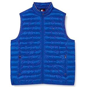 Tommy Hilfiger Bt-packable-b Gerecycleerd vest voor heren, Ultra Blue