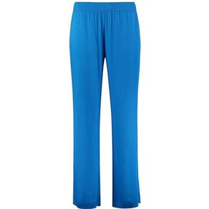 Samoon Pantalon cargo pour femme, Bleu numérique, 56/grande taille