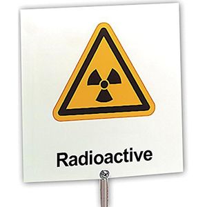 3B Scientific U8483218 waarschuwingsbord Radio Activity