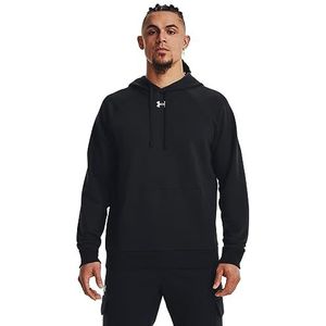 Under Armour Rival fleece hoodie voor heren, technisch blauw (432)/onyx wit, maat L