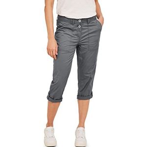 Cecil B376386 3/4 zomerbroek voor dames, Lichtgrijs grafiet (grijs).