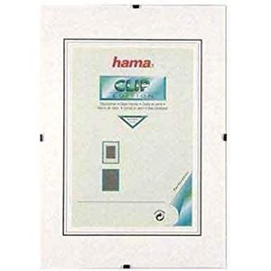 Hama Fotolijst ""Clip-Fixe"" (frameloos, 62 x 93 cm, reflex) wit