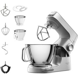 Kenwood KVC85.004SI Titanium Chef Baker - Keukenmachine - Zilver