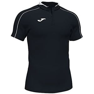 Joma 2XS Polo Shirt Scrum Unisex Volwassen Zwart, zwart.
