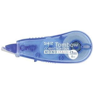 Tombow CT-CCE4-BE frontcorrector Mono CCE 4,2 mm x 6 M, blauw, los
