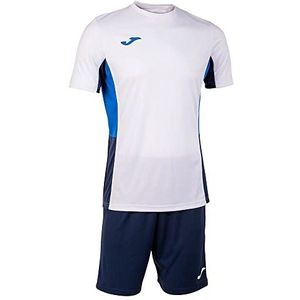 Joma Danubio II Set, wit, marineblauw