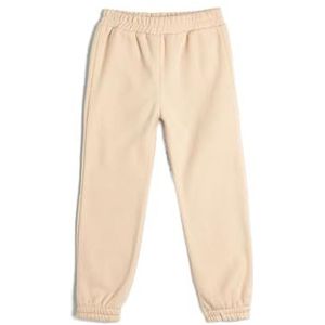 Koton Babygirls Basic Jogger Pantalon de survêtement élastique à la taille, Beige (050), 18-24 Monate
