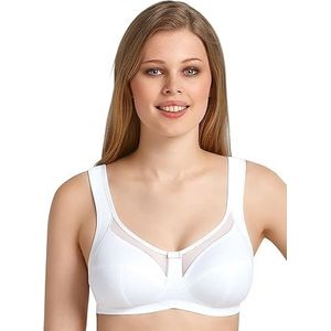 Anita 5459 Comfortabele beha zonder beugel voor dames, wit, 105 g