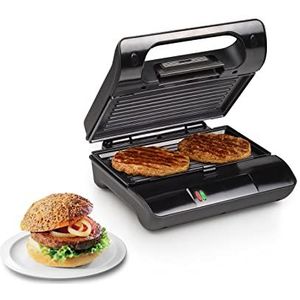 Princess 117000 Grill Compact - Tosti apparaat - Warmt zeer snel op - Verticaal op te bergen