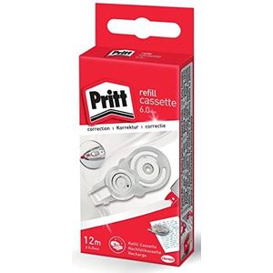Pritt PRX6H navulcassettes voor 12 m rol 6 mm bandbreedte 10 stuks