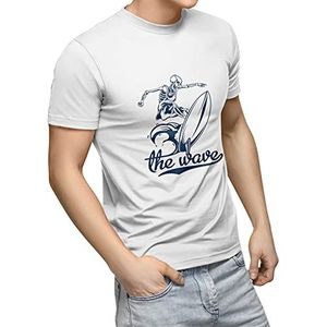 Bonamaison TRTSNW100201-S T-shirt, wit, S, uniseks, Wit.