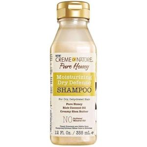 Creme of Nature Honey Moisture Dry Defense Shampoo, goudkleurig, 355 ml