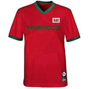 FIFA Officieel 2023 Fifa Women's Football World Cup Adult Team Shirt, Morocco uniseks T-shirt (1 stuk)