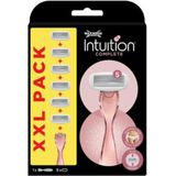 Wilkinson Sword Intuition Complete - Scheermes - Voordeelverpakking XXL - Navulmesjes 6 stuks - met Houder