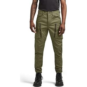 G-STAR RAW Zip Pocket 3D Skinny Cargo Pants Heren, groen (Ombre Olive C105-b230)