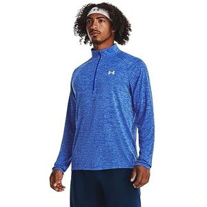 Under Armour Tech 2.0 Sportshirt voor heren, ademend, korte mouwen, sneldrogend, bruin (Silt Brown Light Heather/Black), XL