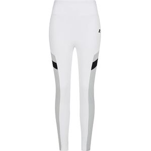 STARTER BLACK LABEL sportlegging dames hoge taille, Wit/Zwart