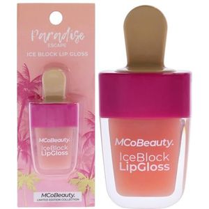 MCoBeauty Paradise Escape Ice Block Lip Gloss - Mimosa voor dames 0,185 oz lipgloss