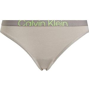 Calvin Klein Bikini in bikinistijl voor dames, satelliet/groene flitser