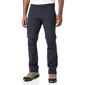 Schöffel heren Lange wandelbroek Pants Koper1 Zip Off, Zwart, 56