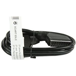 Pixmania SVHS 610039 Scart-kabel 1,5 m 2x 21-pins scart-stekker volledig afgeschermd