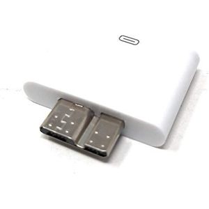System-S Adapter Dock Connector iPhone & iPad 30-Pin / Micro USB 3.0 voor Samsung Galaxy S5 Note 3 N9000