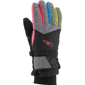 CMP Thinsulate uniseks handschoenen voor kinderen, zwart/B.Jewel/Fragola, 4