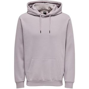 ONLY & SONS Herenhoodie in effen kleur, Nirvana