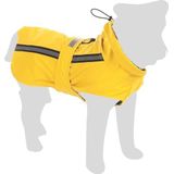 Flamingo Imperméable Ciro Jaune pour Chien - 60 cm - Lavable - avec des Bandes réfléchissantes - élastiques Ajustables pour Les Pattes arrière - A:60cm B:62cm C:68-75cm