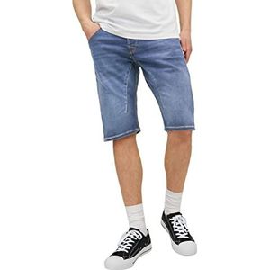 Jack & Jones Jjiscale Jjlong Ge 608 I.k Sn Shorts voor heren, Denim blauw