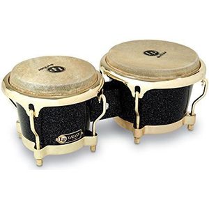 Latin Percussion Galaxy Bongos glasvezel 7 1/4 + 8 5/8 inch goud/zwart