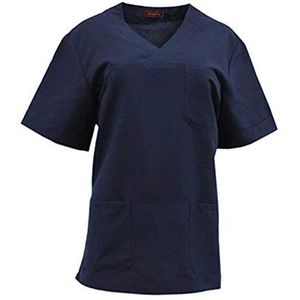 ROGER Casaca Sanitaire Waterproof Medisch Service T-Shirt voor volwassenen (1 stuk), Blauw