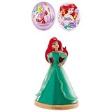 Dekora - Ariel de kleine zeemeermin taartdecoratieset, ca. 8,5 centimeter, Disney-licentie, verjaardagstaartdecoraties