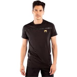 Venum g-fit dry-tech heren t-shirt, Zwart/Goud