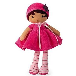 KALOO Tendresse Ma 1e Emma K roze stoffen pop, 32 cm, 1 stuk