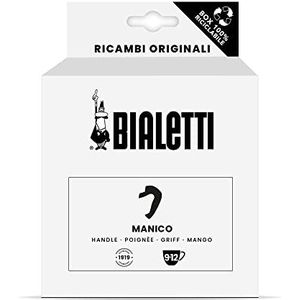 Bialetti Ricambi, inclusief 1 handvat met plug, compatibel met Mokka Express 9/12 cups