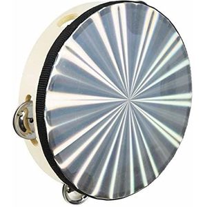 A-Star AP3314 Sensorische tamboerijn met reflecterende kop, 20,3 cm, enkele rij belletjes