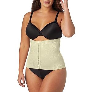 Maidenform Take Inches Off - Taille Nipper Hoge Taille Buikeffect voor Dames (1 stuk), Beige (Blush)