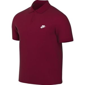 Nike Men's Short Sleeve Polo M Nk Club Ss Polo Pique, Team Red/White, FN3894-677, XS