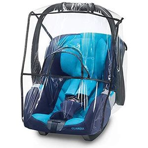 Recaro Kids regenhoes voor autostoelen Guardia en Privia, regenbescherming voor baby's, met transparant en wasbaar materiaal, compatibel met alle autostoelen 0+ Recaro