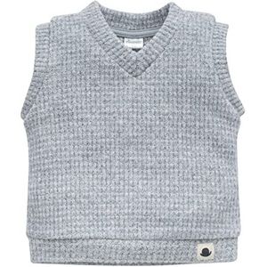 Pinokio Pinokio Charlie babyvest, 77% viscose, 20% polyester, 3% elastaan, blauw, jongen. 62-104 sweatshirt voor babyjongens (1 stuk), Blauw