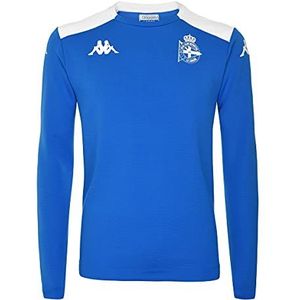 Kappa Aldren Pro 5 RC Sweatshirt voor kinderen, uniseks, koningsblauw/wit/zwart