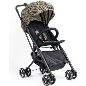 Roma Prams Capsule 3 voor kinderwagen, luipaardpatroon, kaki