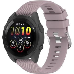 LIUZIHAN Bracelet de rechange en silicone de 18 mm compatible avec Garmin Forerunner 255S, résistant à l'usure, bracelet de rechange en silicone pour Garmin Forerunner 255S., Garmin Forerunner 255S